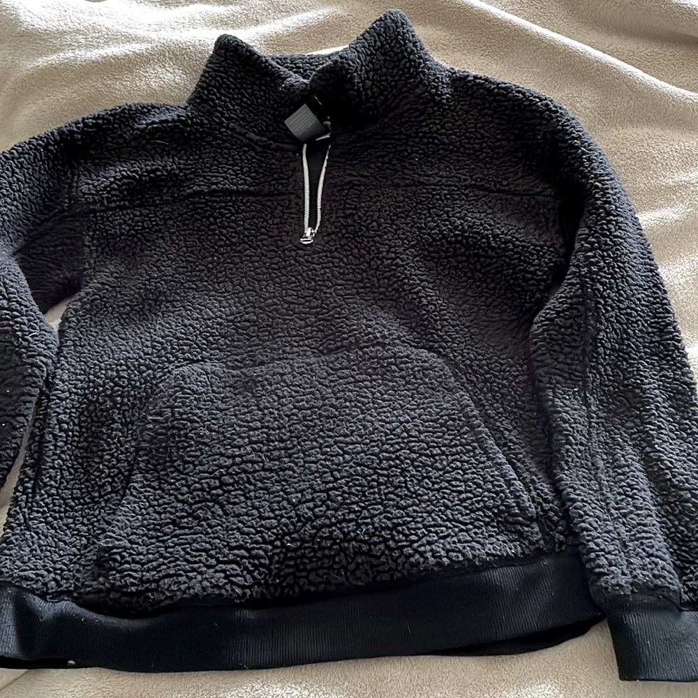 Girls quarter zip sweatshirt